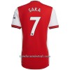 Camiseta de fútbol Arsenal Bukayo Saka 7 Primera Equipación 2021/22 - Hombre